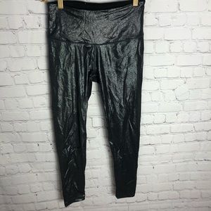 Victoria’s Secret metallic leggings